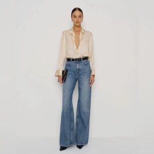 Cary High Rise Slouchy Straight Leg Jeans
